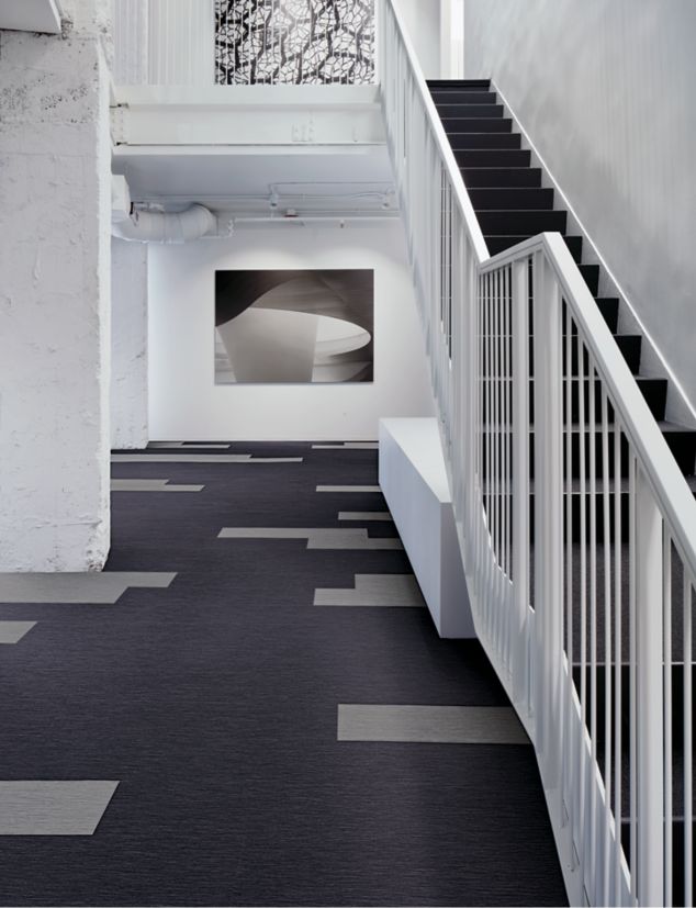 Brushed Lines & Drawn Lines Interface Commercial Carpet Tile Collection